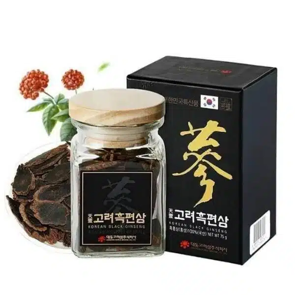 Hắc Sâm Lát Khô Lọ 75g - DAEDONG