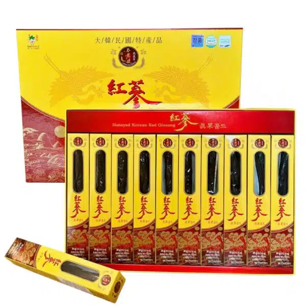 Hồng sâm củ tẩm mật ong hộp 10 củ 30g - DAEDONG