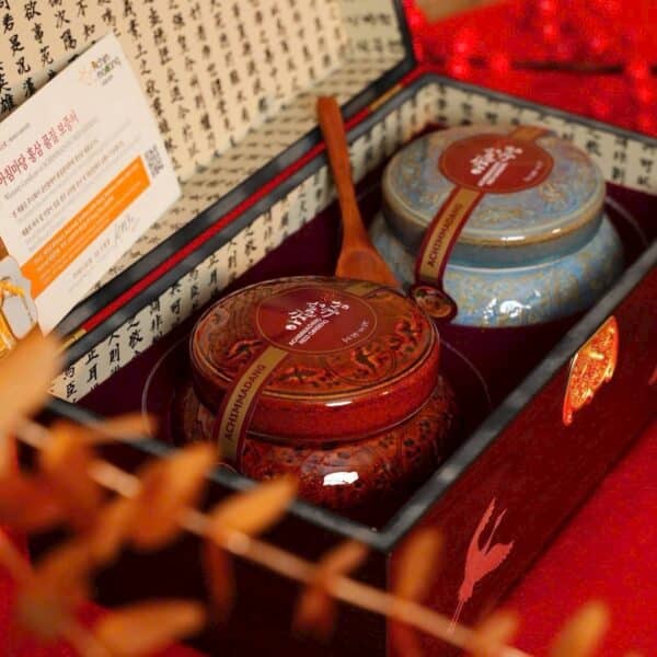 Cao sâm Hoàng Đế Hoàng Hậu hũ đôi 500g