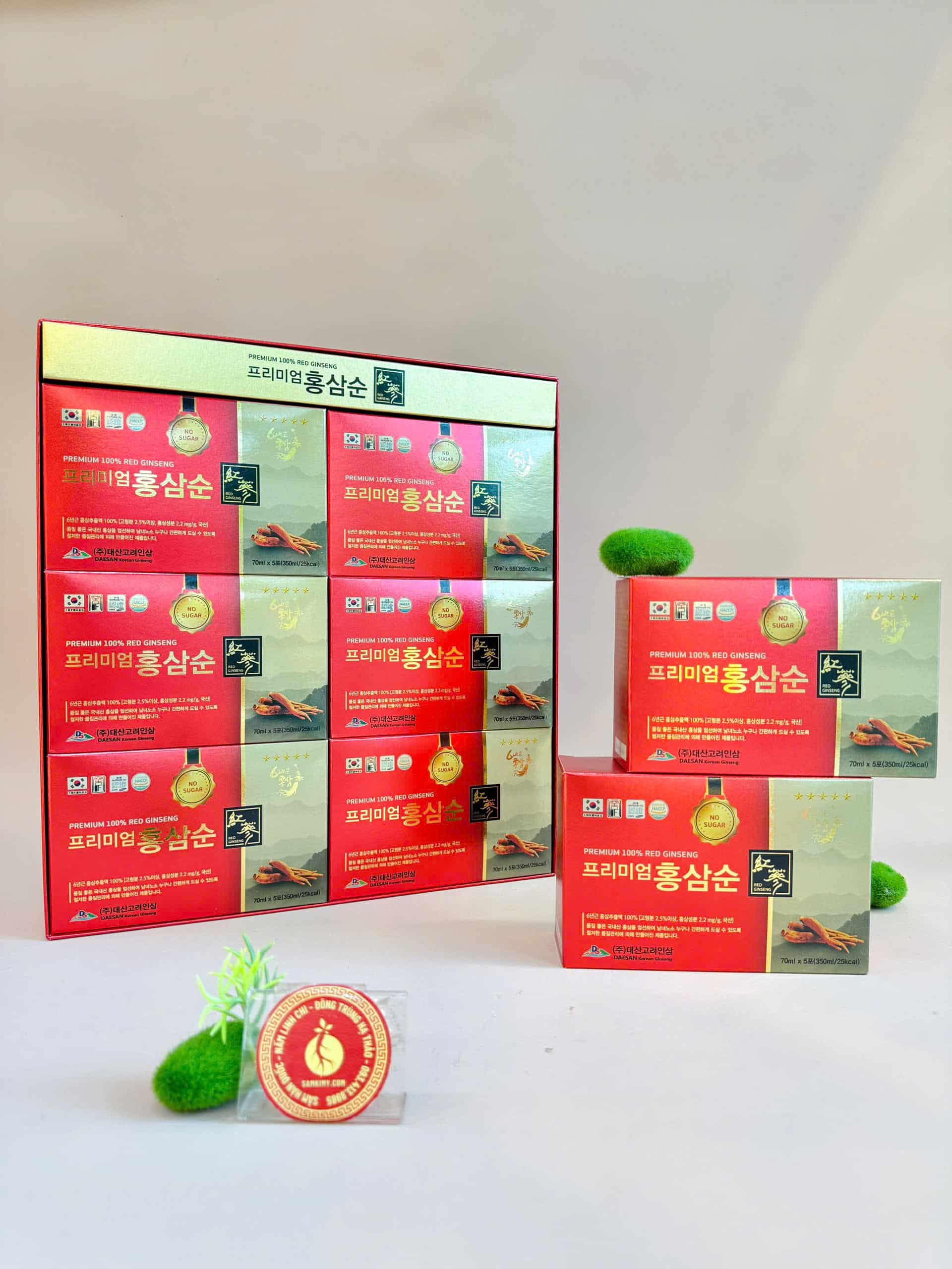 Nước Hồng Sâm Không Đường