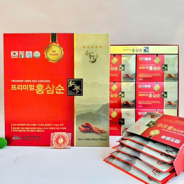 Nước Hồng Sâm Không Đường