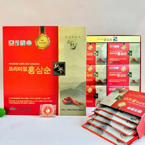 Nước Hồng Sâm Không Đường