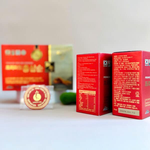 Nước Hồng Sâm Không Đường
