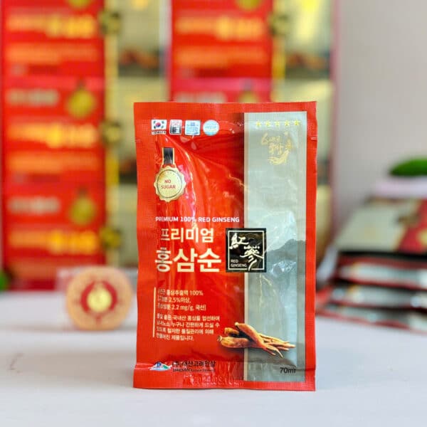 Nước Hồng Sâm Không Đường