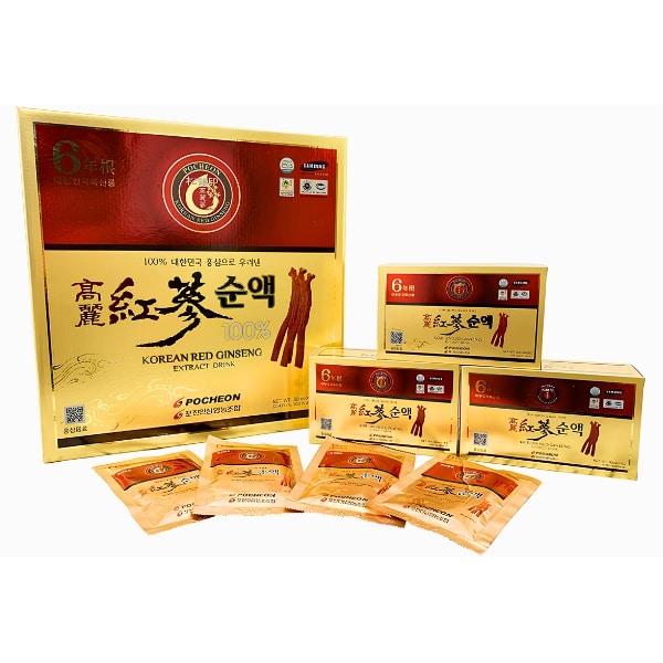 Nước hồng sâm nguyên chất 100% - POCHEON