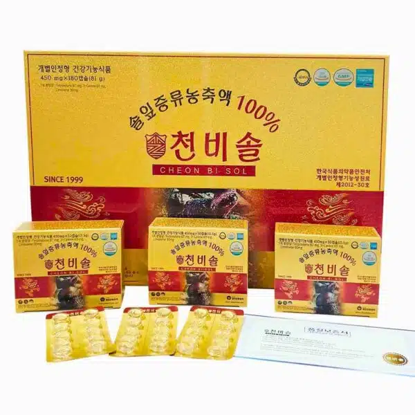 Tinh dầu thông đỏ cao cấp - CHEON BI SOL