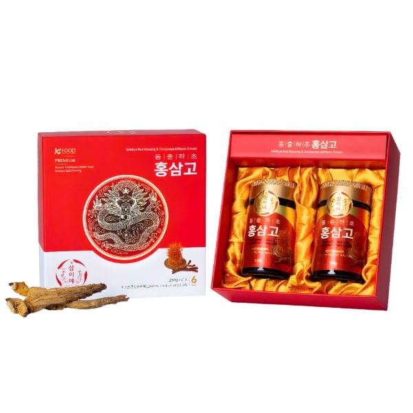 Cao Hồng Sâm Đông Trùng Hộp 2 Lọ 250g - SAMIYA