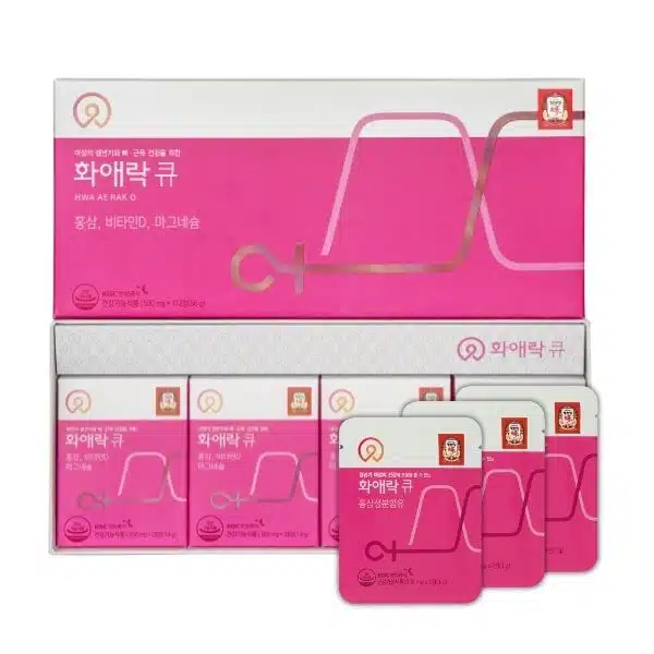 Viên Uống Hồng Sâm Dành Cho Phụ Nữ Hwa Ae Rak Q - KGC
