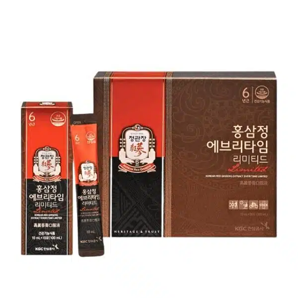 Tinh Chất Cao Địa Sâm Everytime Limited 30 Gói 10ml - KGC