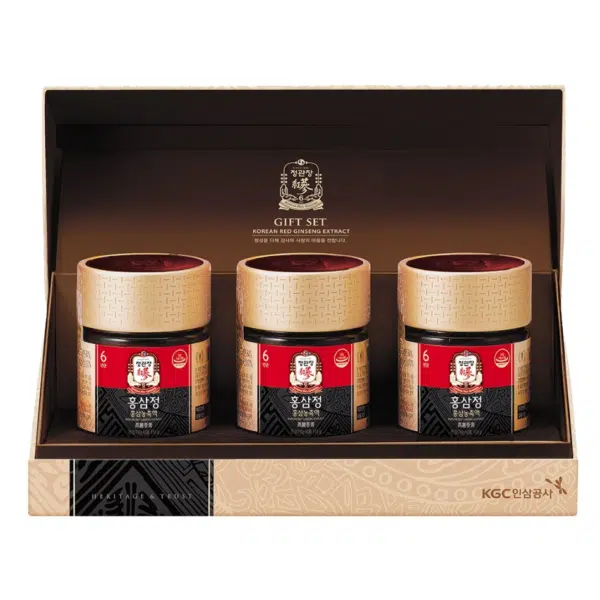 Cao Hồng Sâm Gift Set Ginseng Extract hộp 3 lọ 110g - KGC