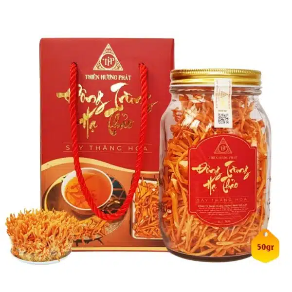 Nấm Đông Trùng Hạ Thảo Sấy Thăng Hoa 50g - Thiên Hương Phát