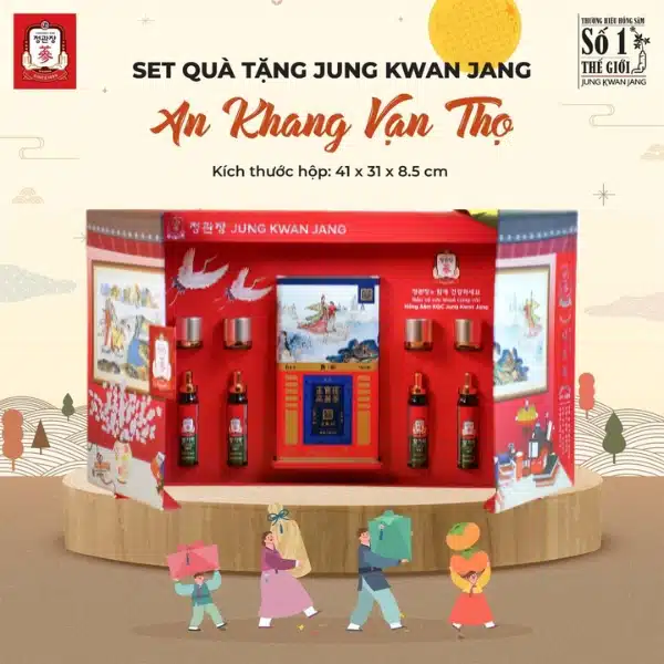 Hộp quà Sâm AN KHANG VẠN THỌ – KGC