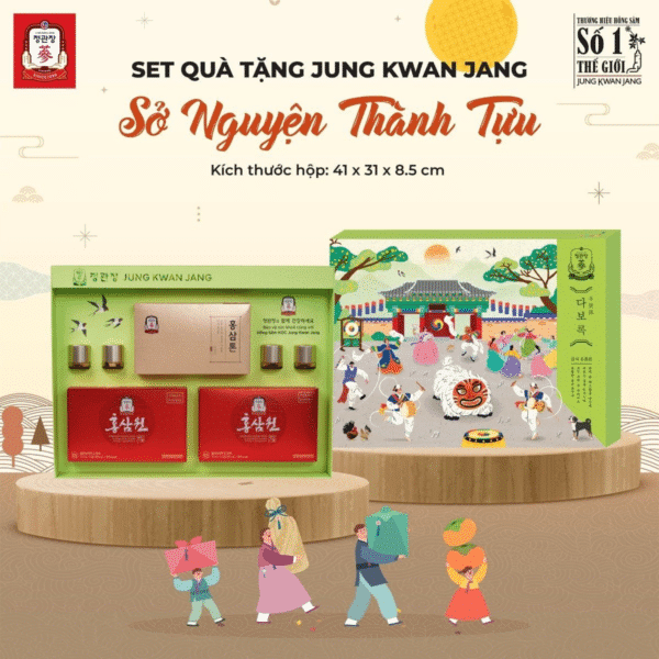 Hộp quà Sâm SỞ NGUYỆN THÀNH TỰU – KGC