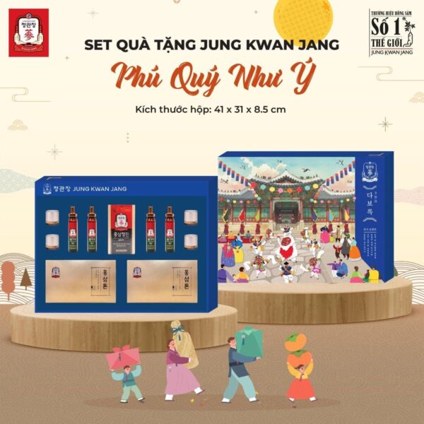 Hộp quà Sâm PHÚ QUÝ NHƯ Ý – KGC