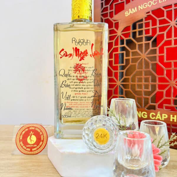 Rượu sâm ngọc linh