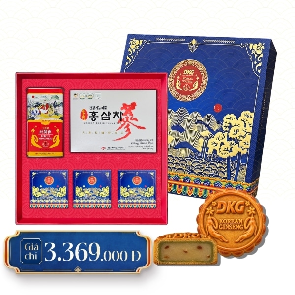 Set quà Trung Thu Sâm Hàn Quốc BÁCH NIÊN - DKG