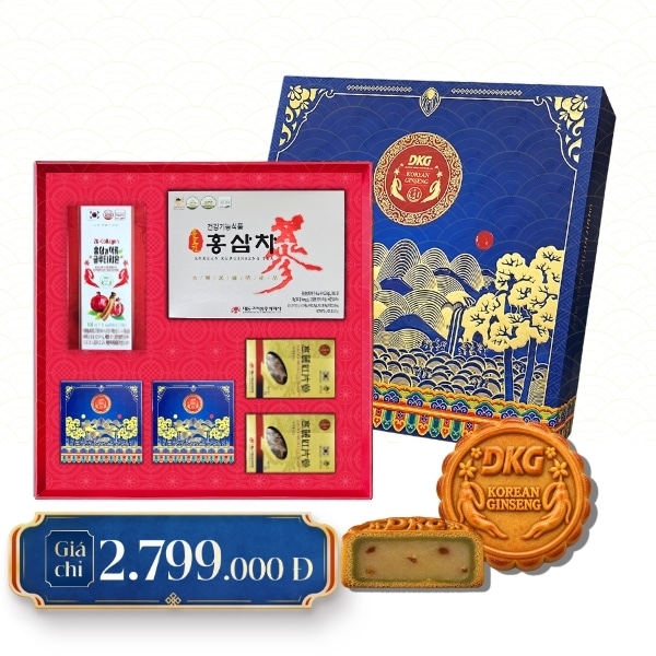 Set quà Trung Thu Sâm Hàn Quốc TÂM GIAO - DKG