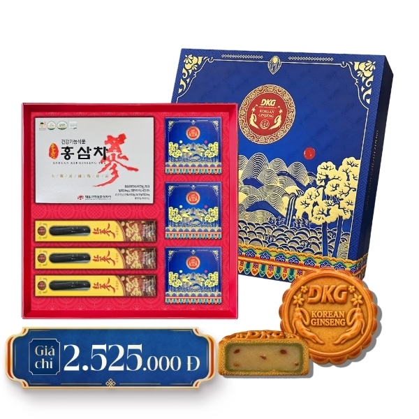 Set quà Trung Thu Sâm Hàn Quốc TRĂNG THANH - DKG
