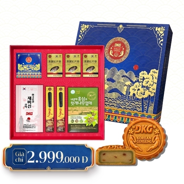 Set quà Trung Thu Sâm Hàn Quốc TRƯỜNG THỊNH - DKG