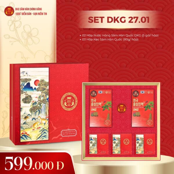 Set quà Sâm Hàn Quốc DKG 27.01