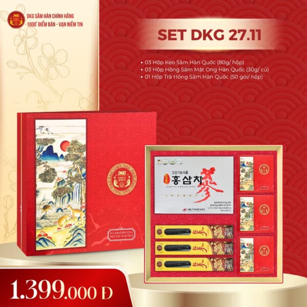Set quà Sâm Hàn Quốc DKG 27.11