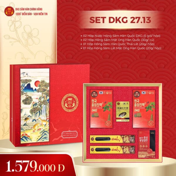 Set quà Sâm Hàn Quốc DKG 27.13