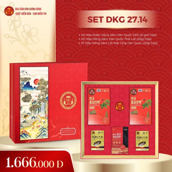 Set quà Sâm Hàn Quốc DKG 27.14