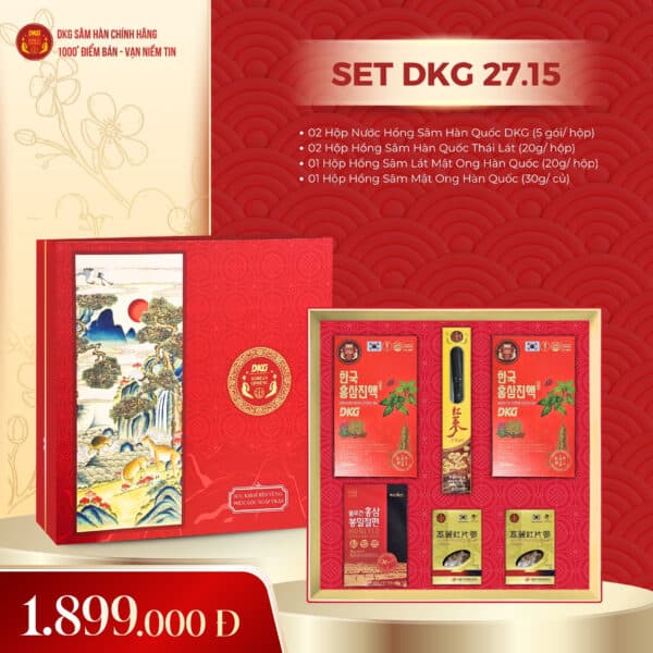 Set quà Sâm Hàn Quốc DKG 27.15