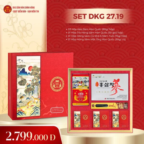 Set quà Sâm Hàn Quốc DKG 27.19