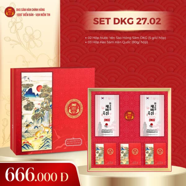 Set quà Sâm Hàn Quốc DKG 27.02