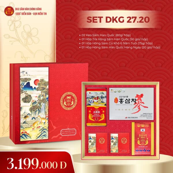 Set quà Sâm Hàn Quốc DKG 27.20