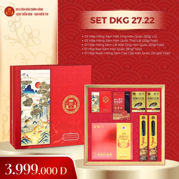 Set quà Sâm Hàn Quốc DKG 27.22