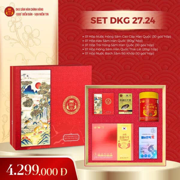 Set quà Sâm Hàn Quốc DKG 27.24