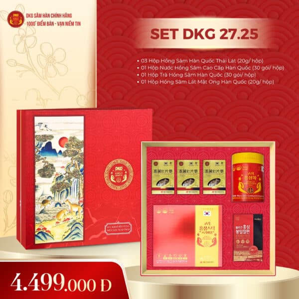 Set quà Sâm Hàn Quốc DKG 27.25