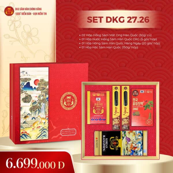 Set quà Sâm Hàn Quốc DKG 27.26