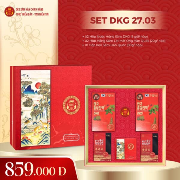Set quà Sâm Hàn Quốc DKG 27.03