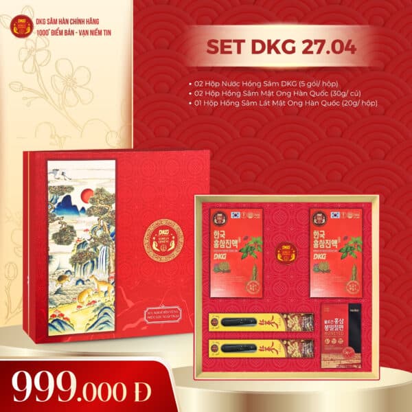 Set quà Sâm Hàn Quốc DKG 27.04