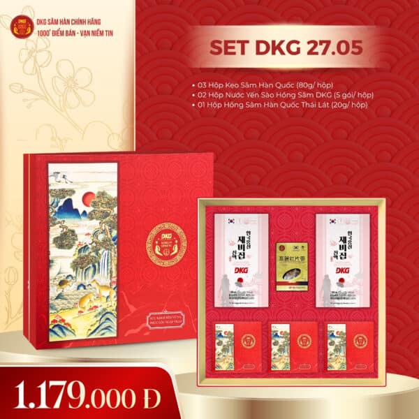 Set quà Sâm Hàn Quốc DKG 27.05