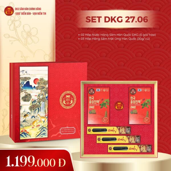 Set quà Sâm Hàn Quốc DKG 27.06