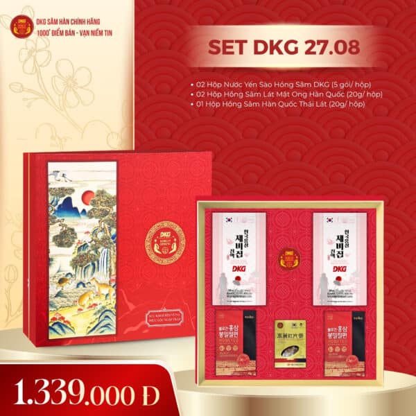 Set quà Sâm Hàn Quốc DKG 27.08
