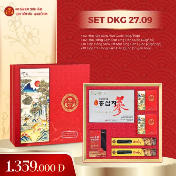 Set quà Sâm Hàn Quốc DKG 27.09